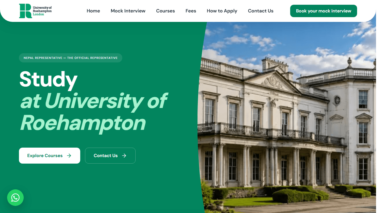 University of Roehampton London - Nepal